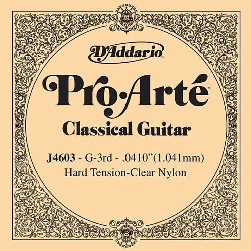 D'Addario J4603 Pro-Arte Третья струна для классической гитары.